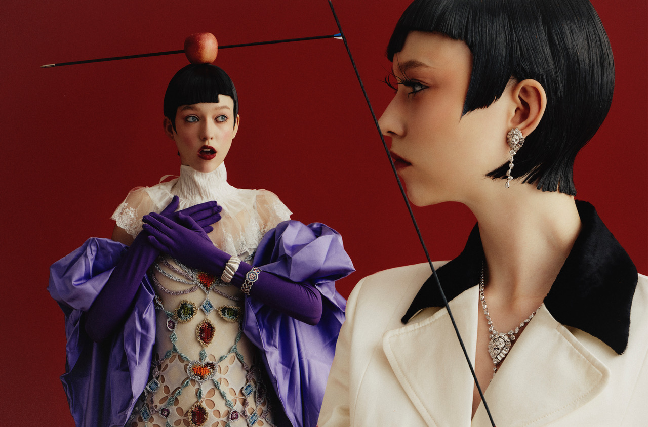 Anna for new editorial: Circus of the night